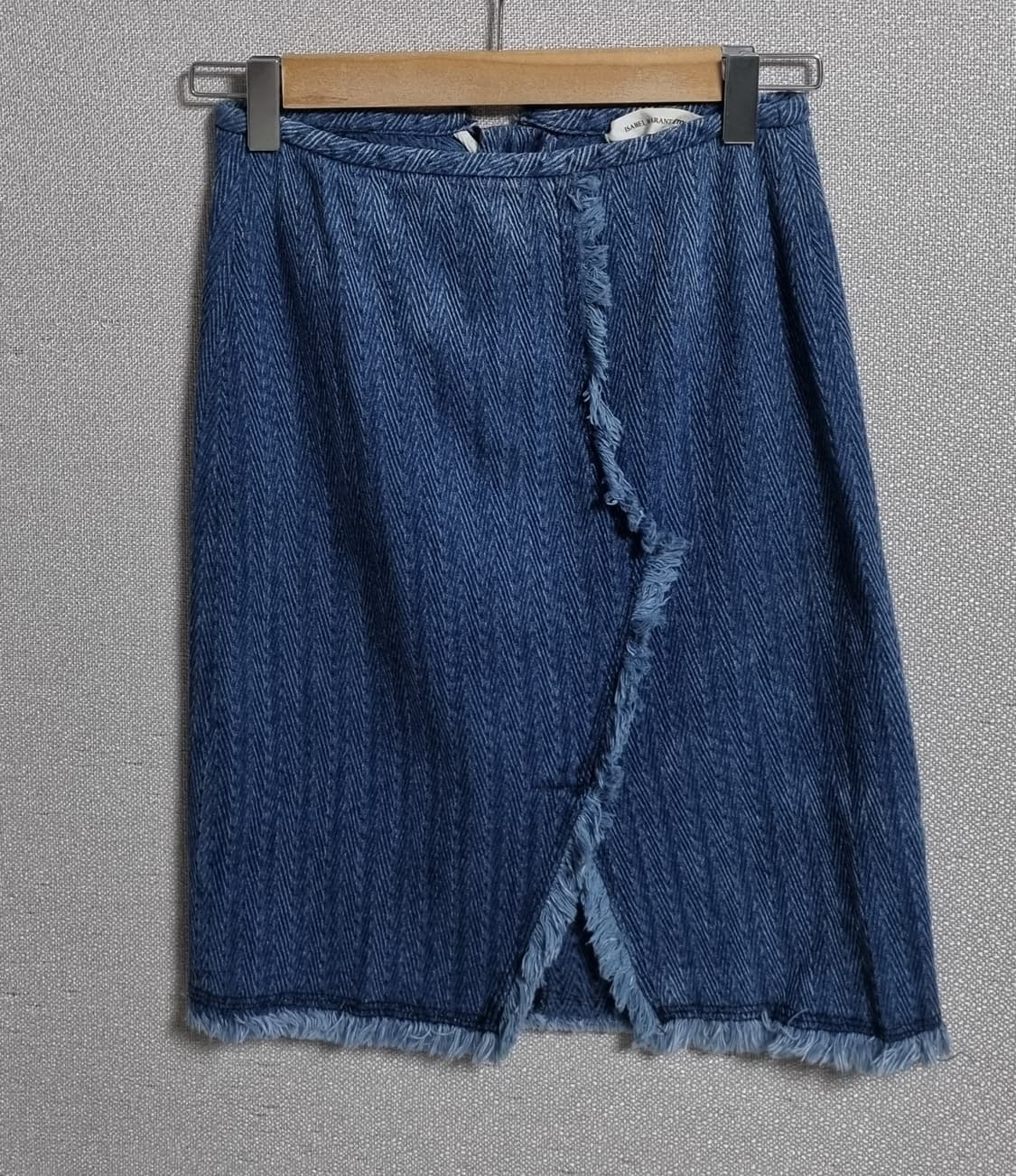 XS ) 이자벨마랑 데님컬러 스커트 상품이미지1