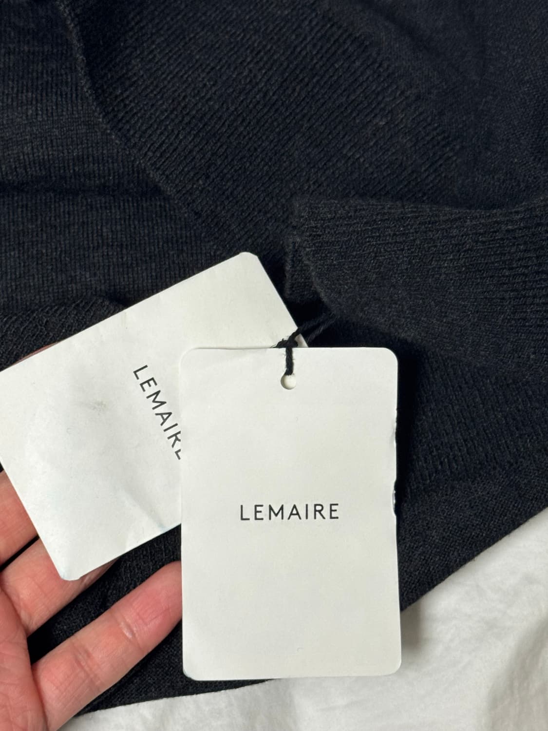 25fw 르메르 트위스티드 가디건 그레이 xl 상품이미지4