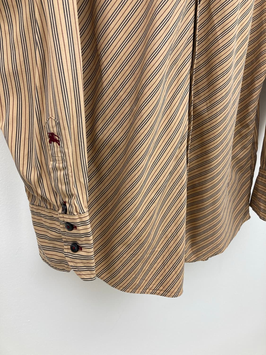 버버리 블랙라벨 스트라이프 셔츠 상품이미지7