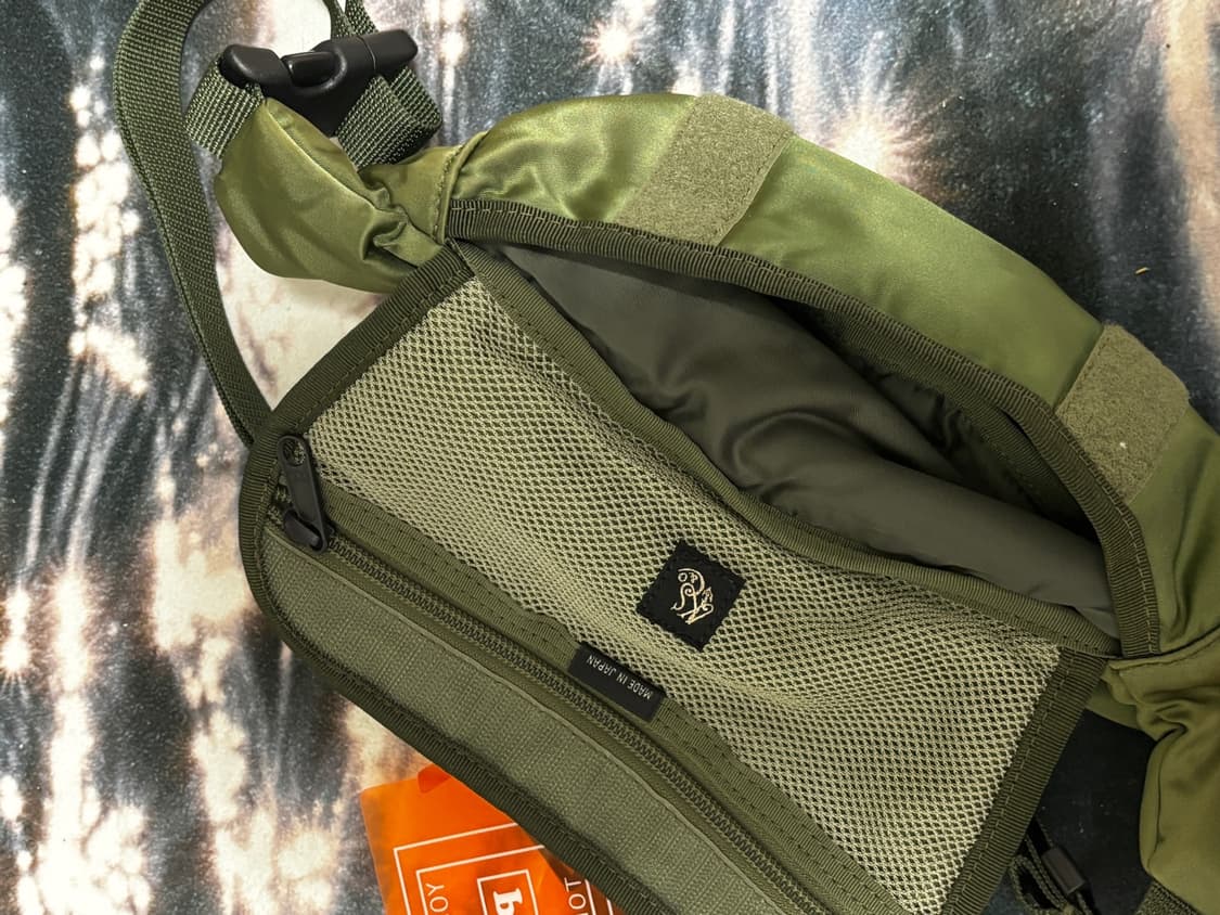 요시다포터 X 캡틴선샤인 트래블러 퍼니백 -올리브 [택/더스트백 포함] 상품이미지5