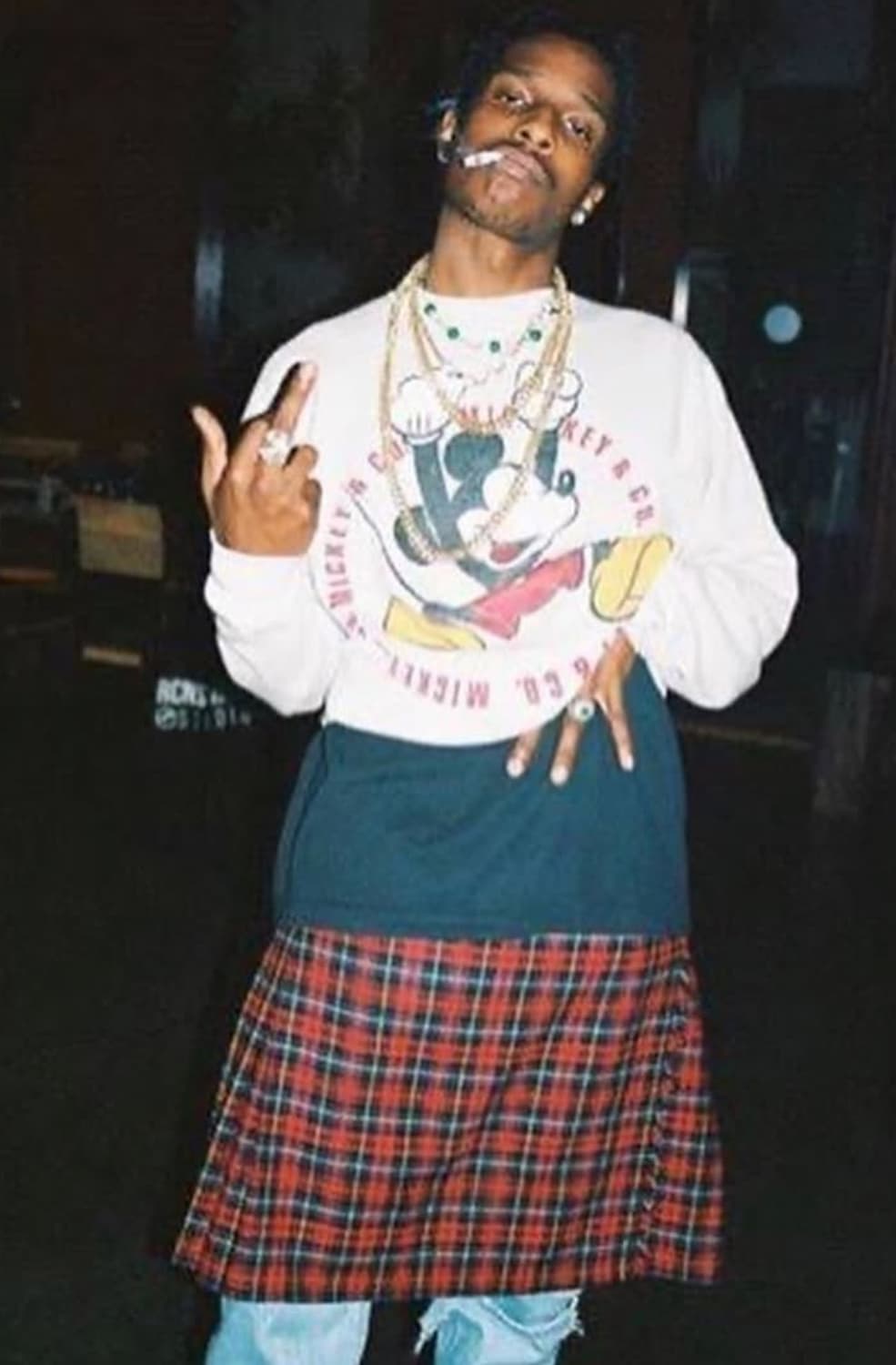 90s 빈티지 미키 티셔츠 mickey tee 상품이미지1