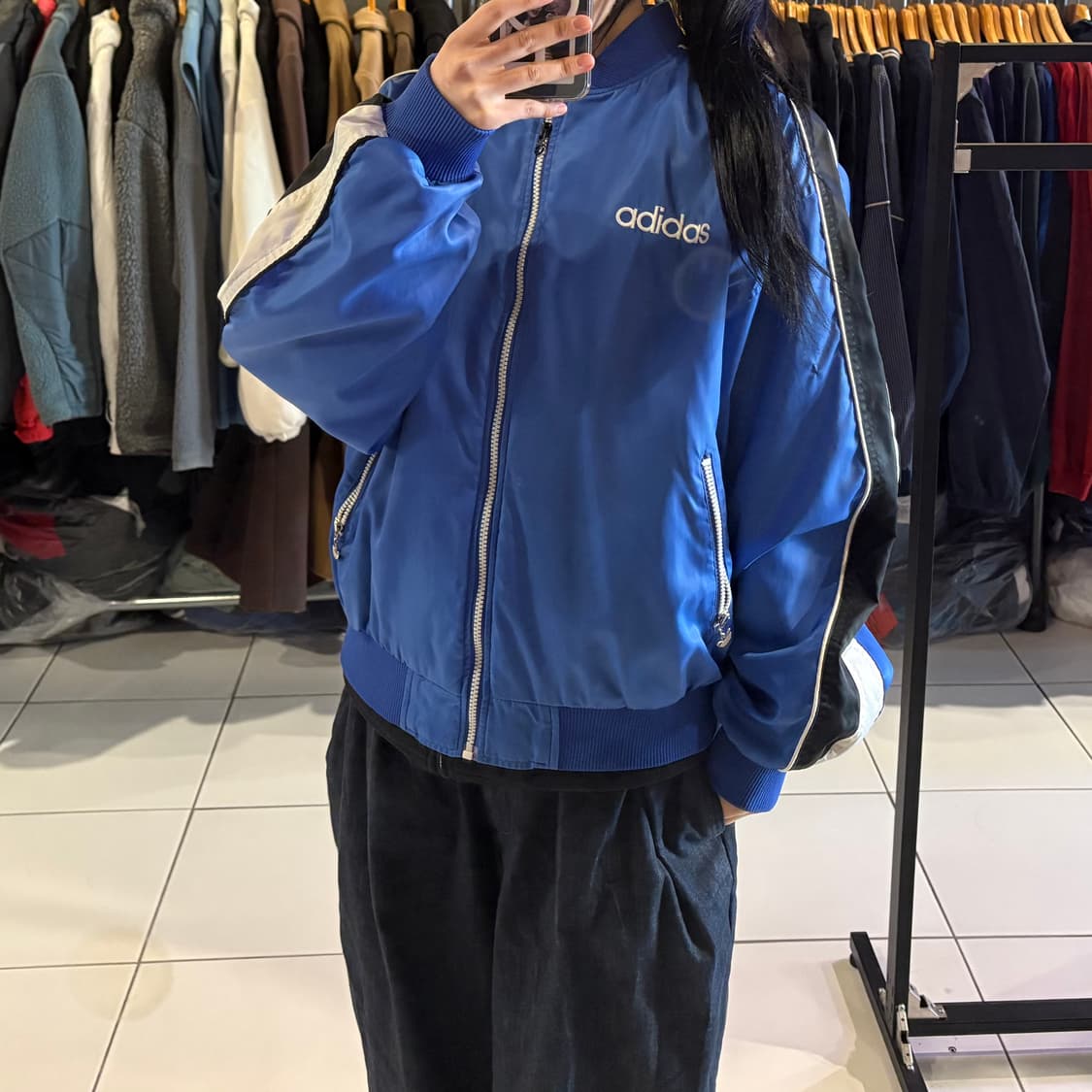 아디다스 올드스쿨 바람막이 자켓 상품이미지2
