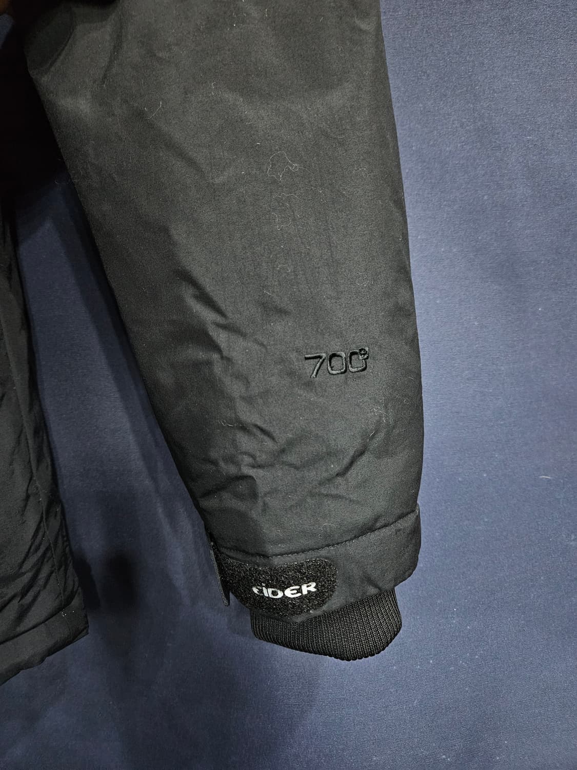 아이더 700필 디펜더 블랙 남성 95 덕다운 패딩  상품이미지6