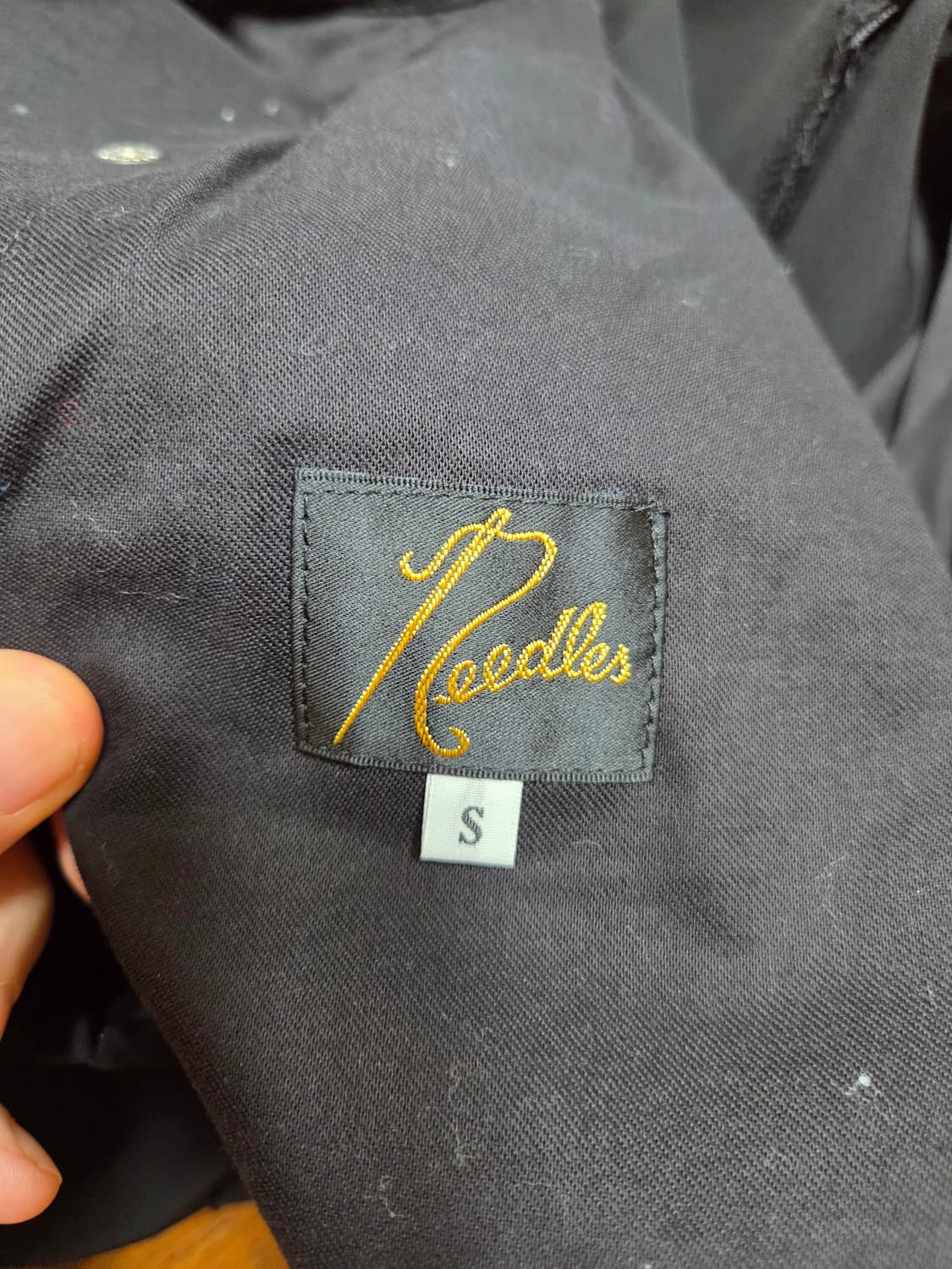 니들즈 파이핑 카우보이 팬츠 블랙 상품이미지3