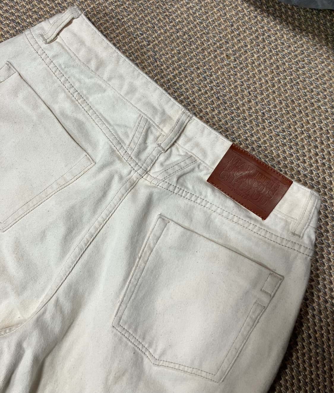 마리떼 프랑소와저버그 와이드 데님 팬츠 28 상품이미지3