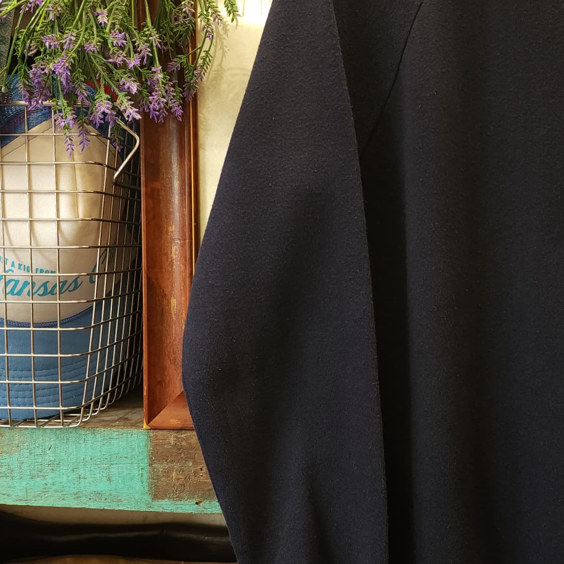 90s 빈티지 스웻셔츠 플레인 스웻셔츠 블루 그레이 M 상품이미지4