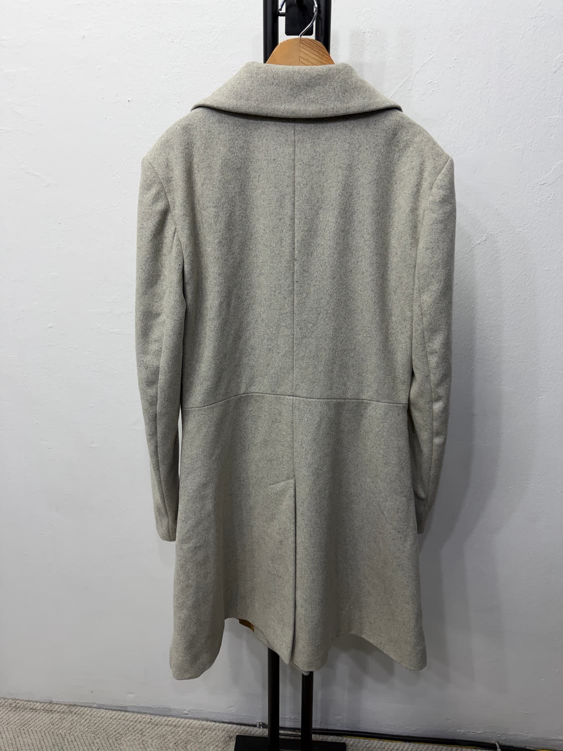 정품) 비비안웨스트우드 그레이 더블 코트 40 상품이미지5