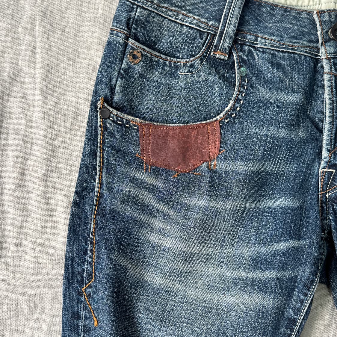 리바이스 00s 웨스턴 부츠컷 데님팬츠 30~31 상품이미지7