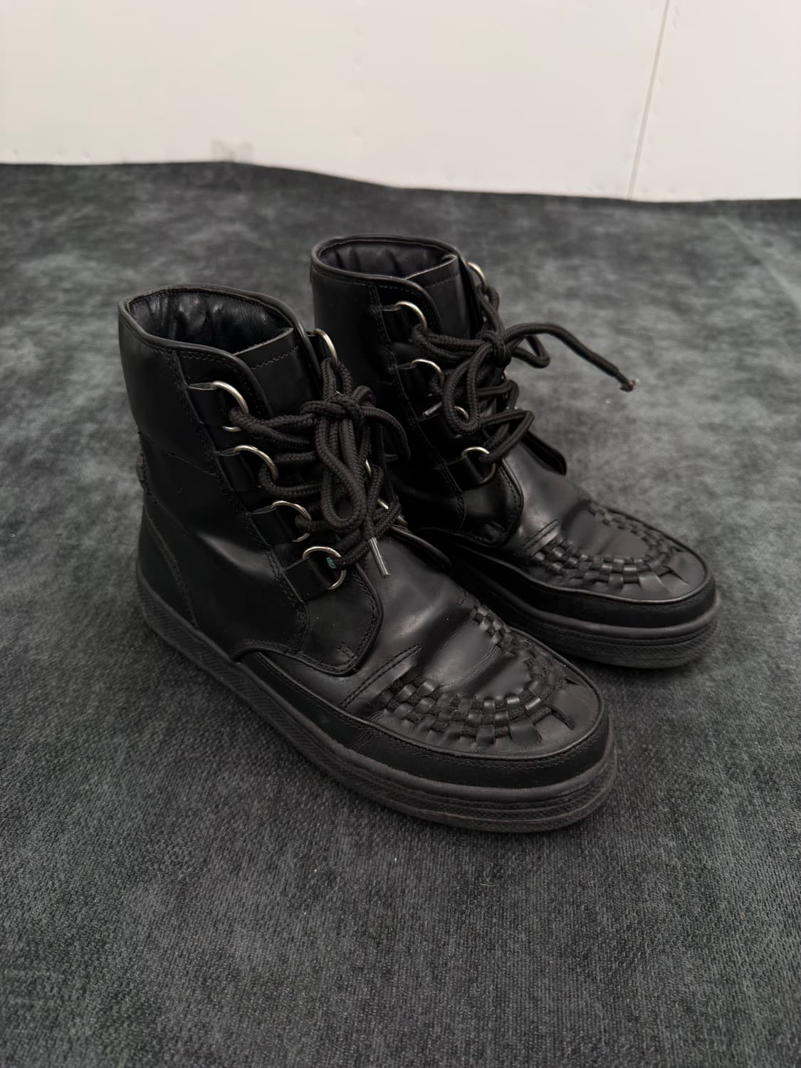 limi feu 패턴트 레더 부츠 상품이미지3