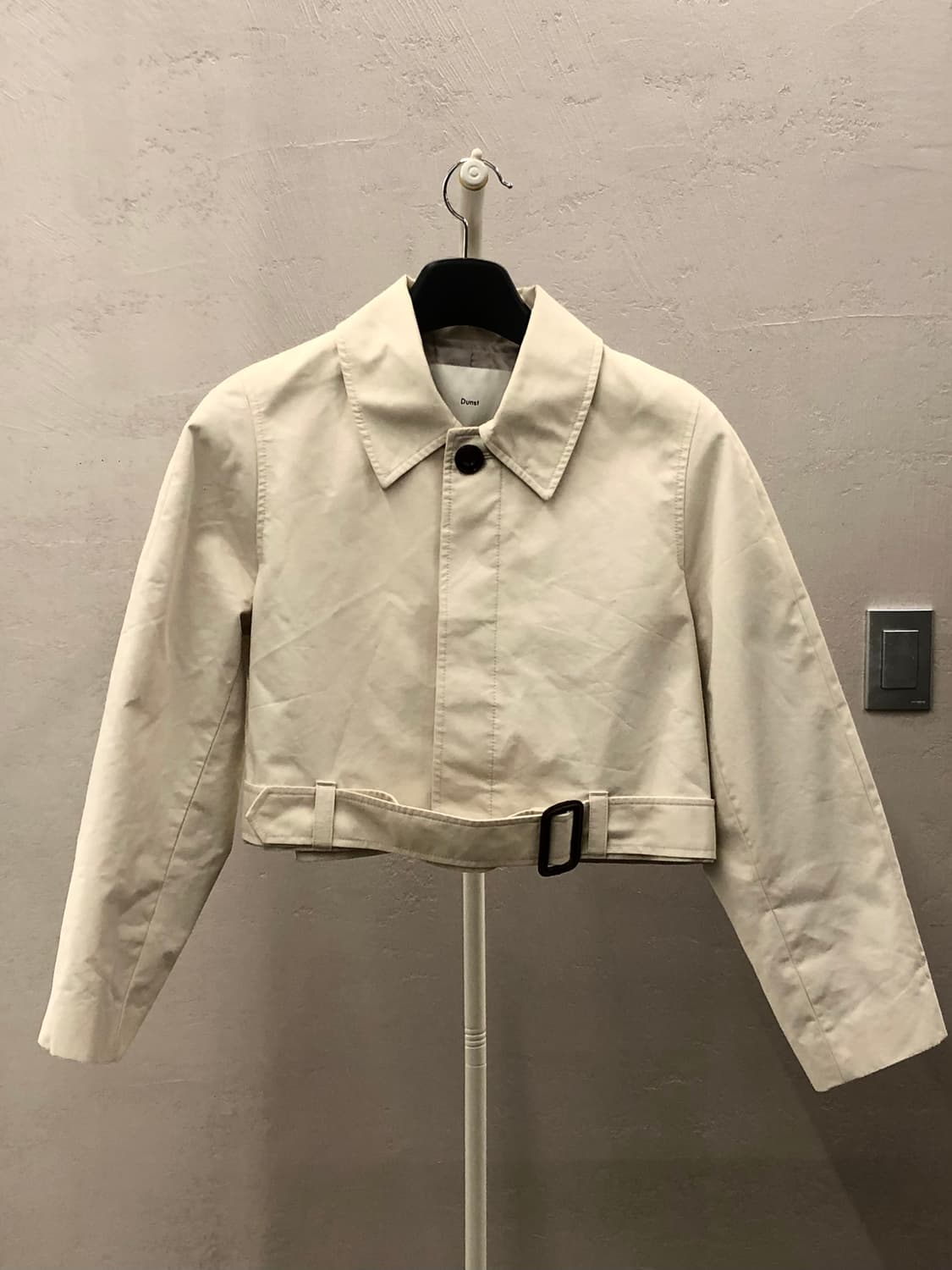 던스트(Dunst) 크롭 벨트 자켓 상품이미지2