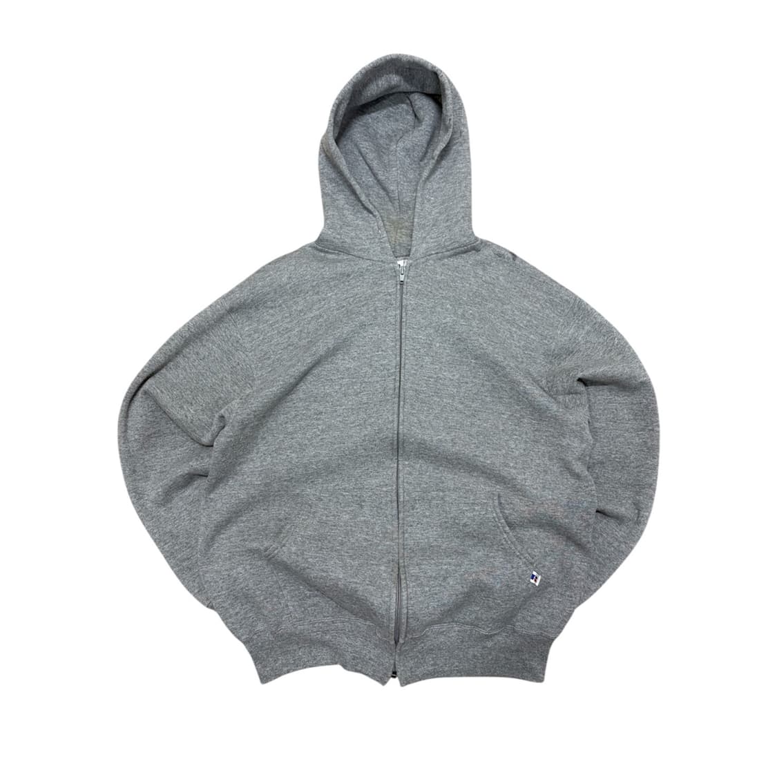 90s usa 러셀 후드집업 그레이 상품이미지1