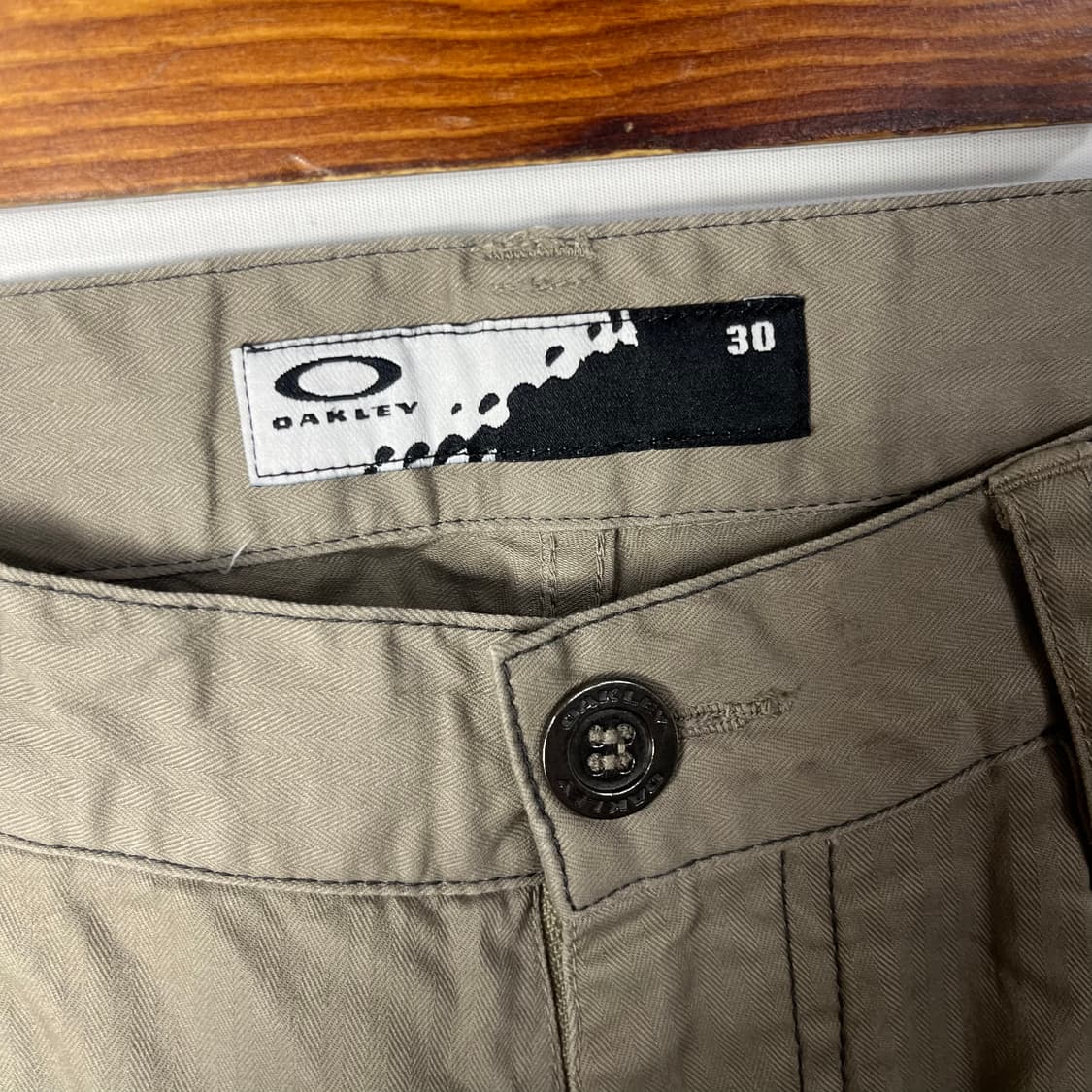 [Oakley] 오클리 로고 스트레이트 코튼 팬츠 상품이미지5