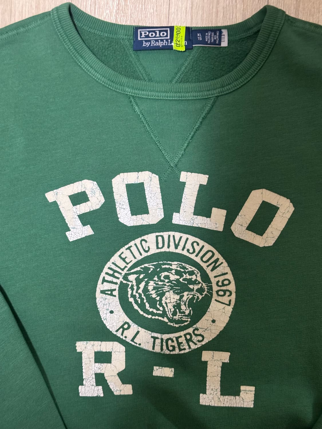 폴로 랄프로렌 타이거 맨투맨 XL 상품이미지2