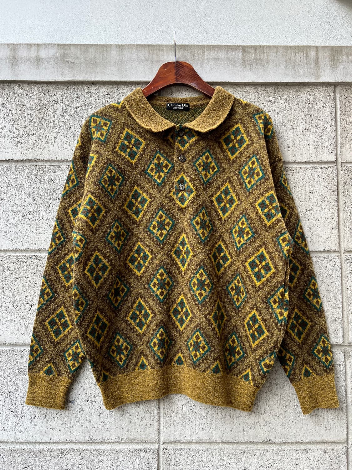 1990s CHRISTIAN DIOR SWEATER 크리스티안 디올 니트 상품이미지1