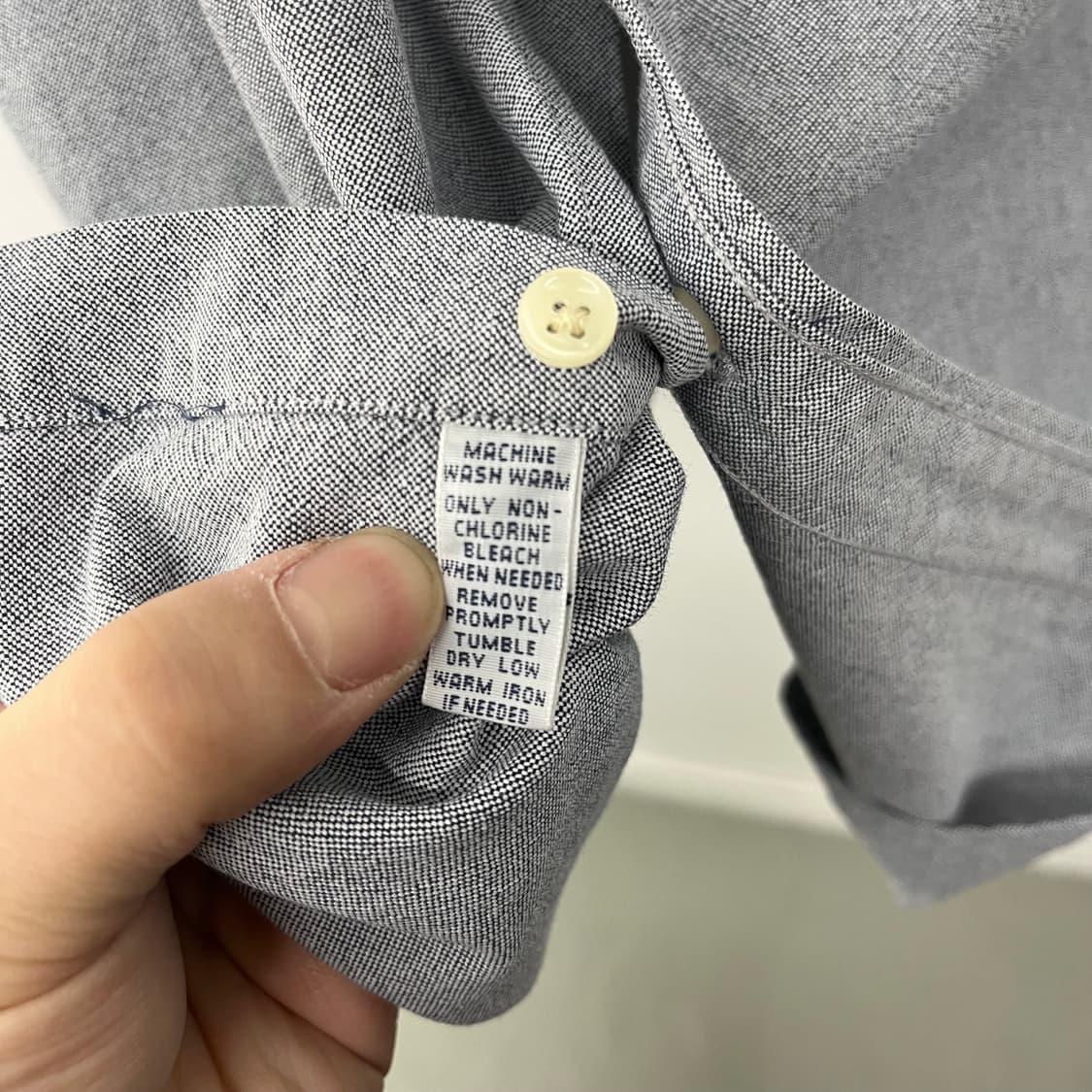 폴로 랄프로렌 그레이 긴팔 셔츠 남L 상품이미지6