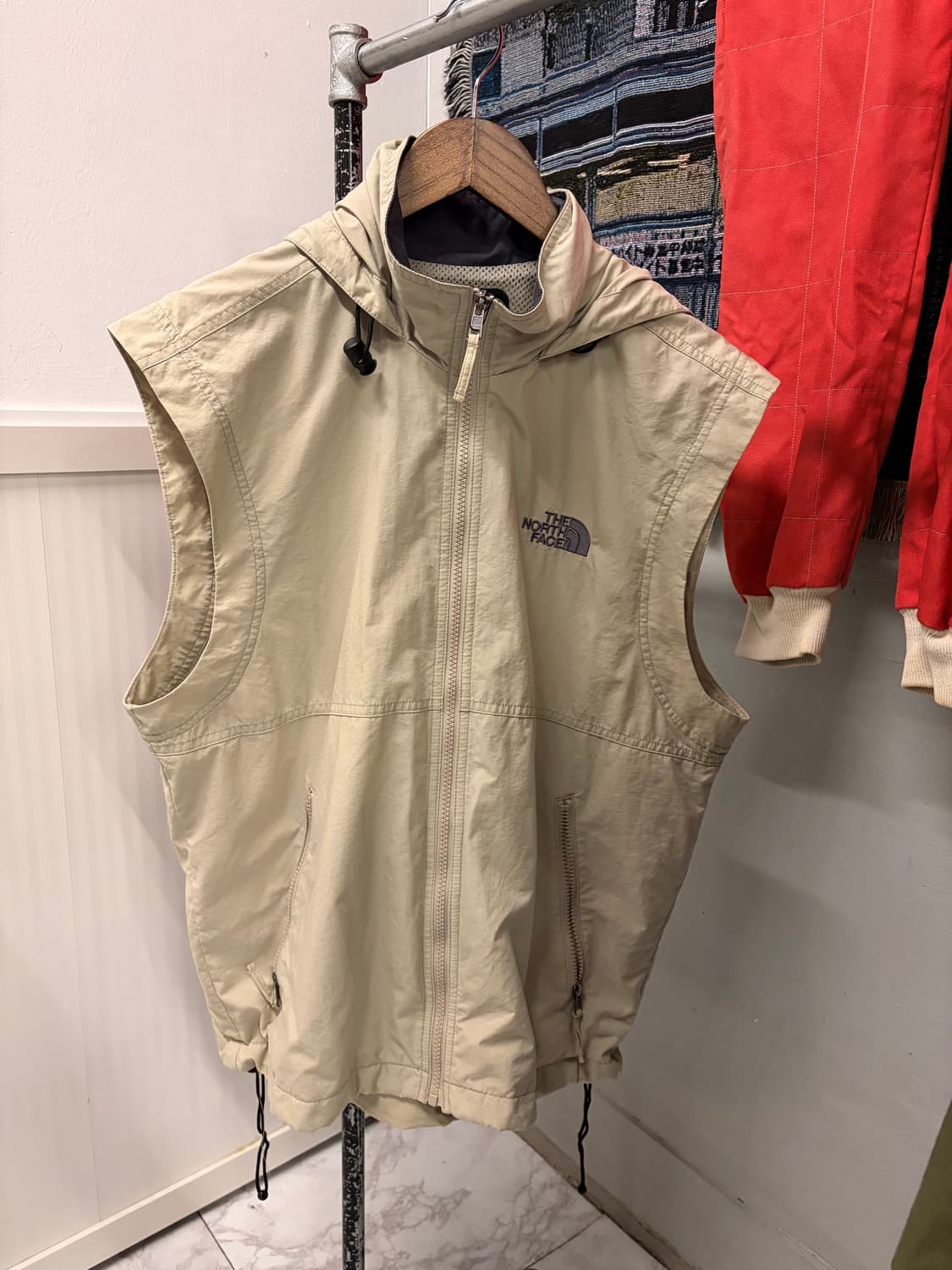 (정품/105) 노스페이스 우븐 조끼 베스트 a1 상품이미지2