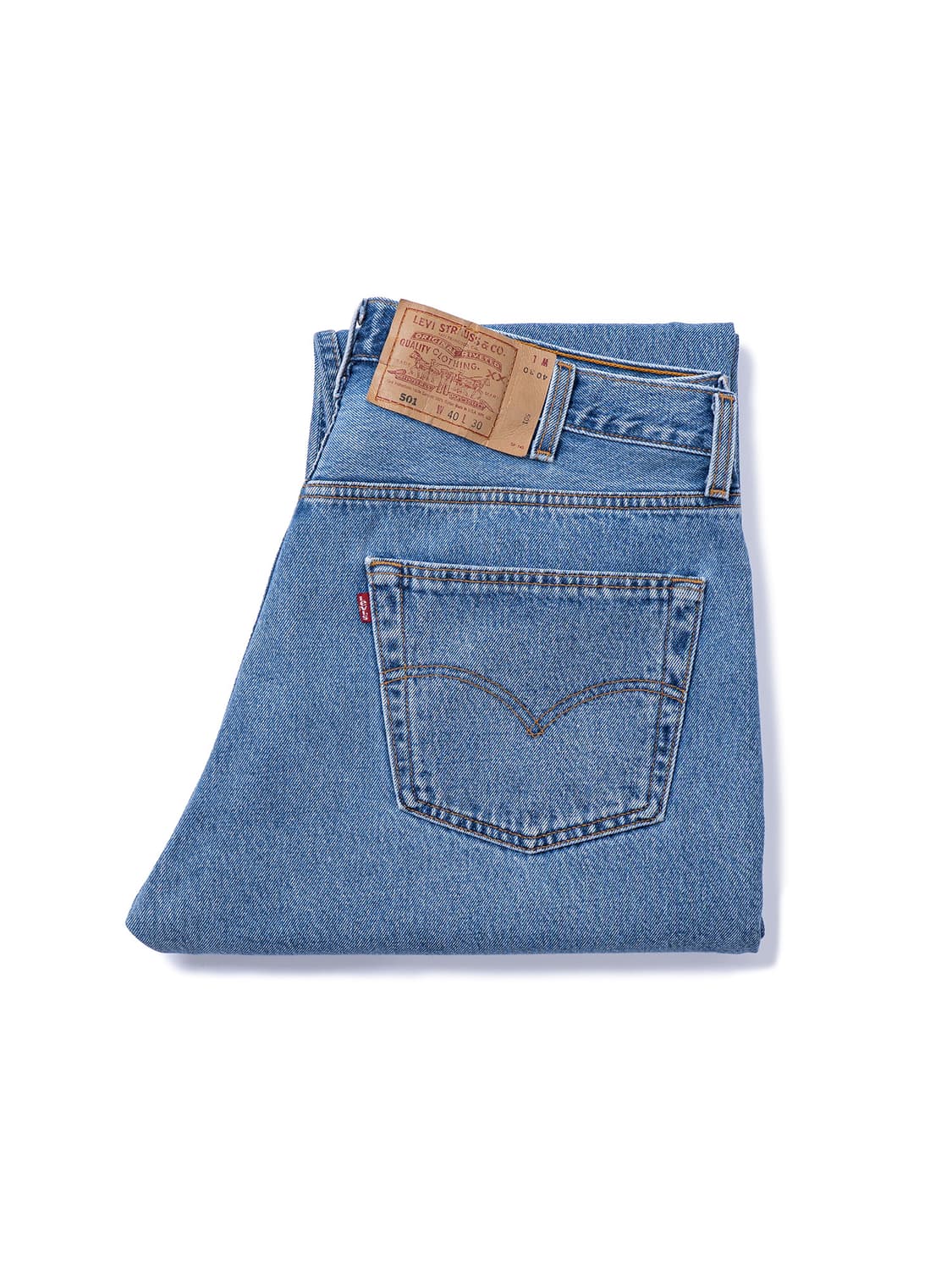90s Levi's 501 Washed Denim Pants 상품이미지8