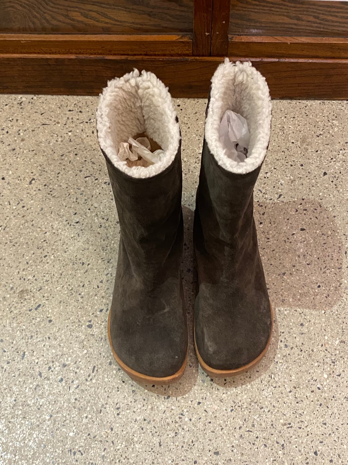 lemels 스웨드 부츠 250사이즈 브라운컬러 상품이미지2