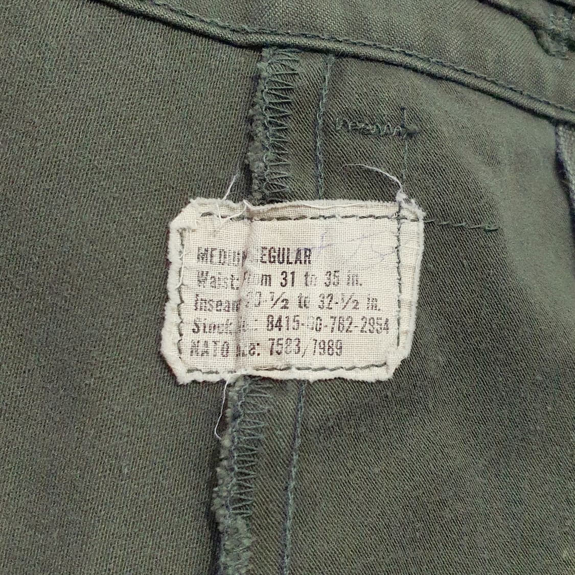 m65 팬츠 오리지널 70s 미디움 레귤러 (31~34) 상품이미지8