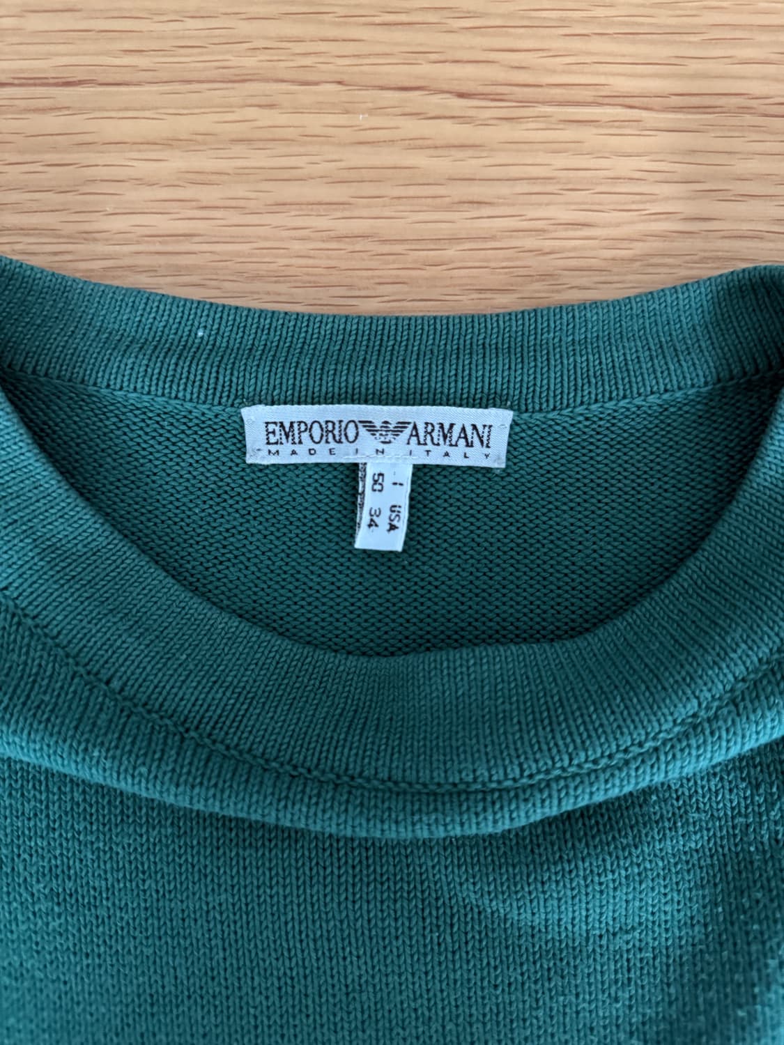 엠포리오 아르마니(EMPORIO ARMANI) 코튼 니트(ITALY) 상품이미지6
