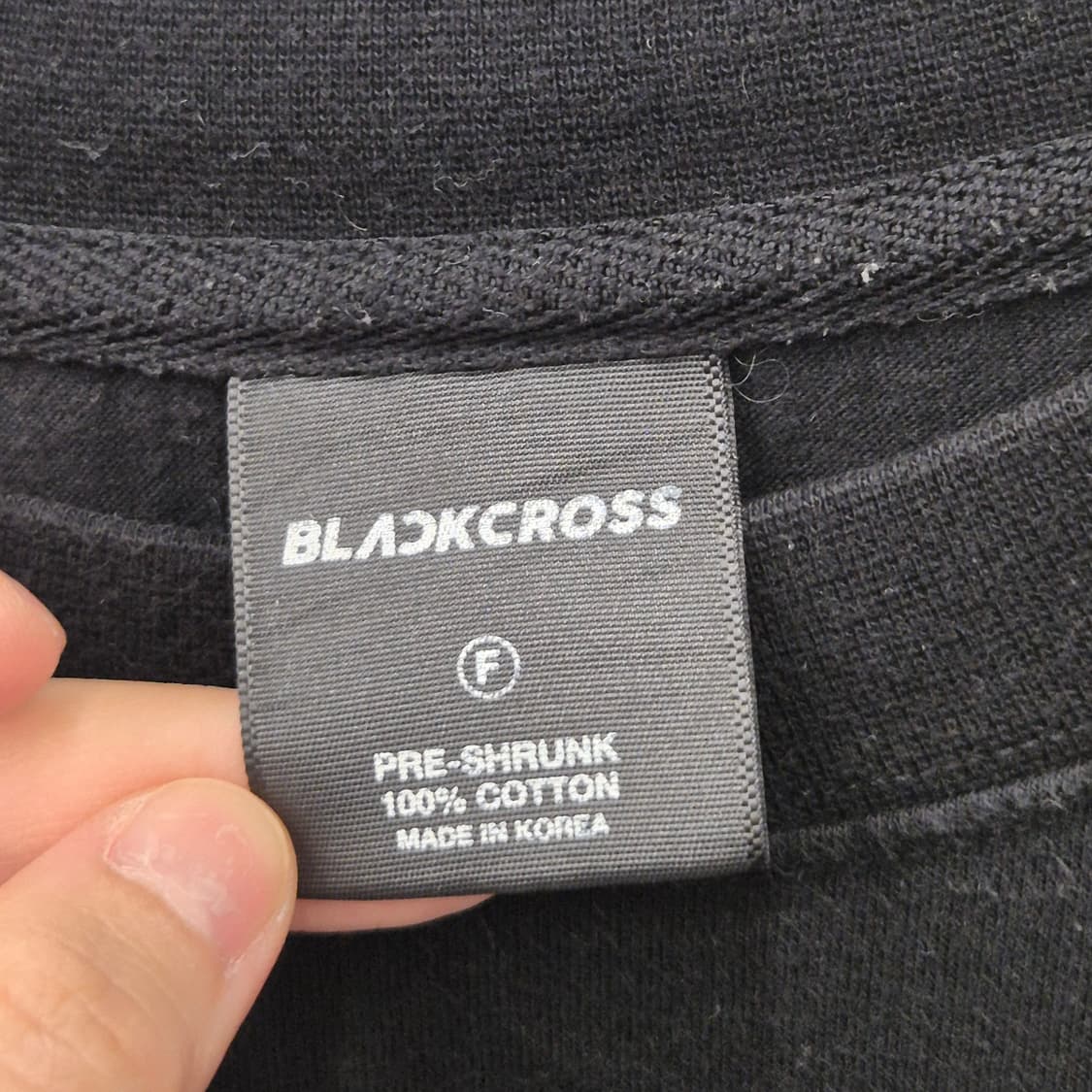 블랙크로스 오트레이트 오버핏 반팔티 F 상품이미지5