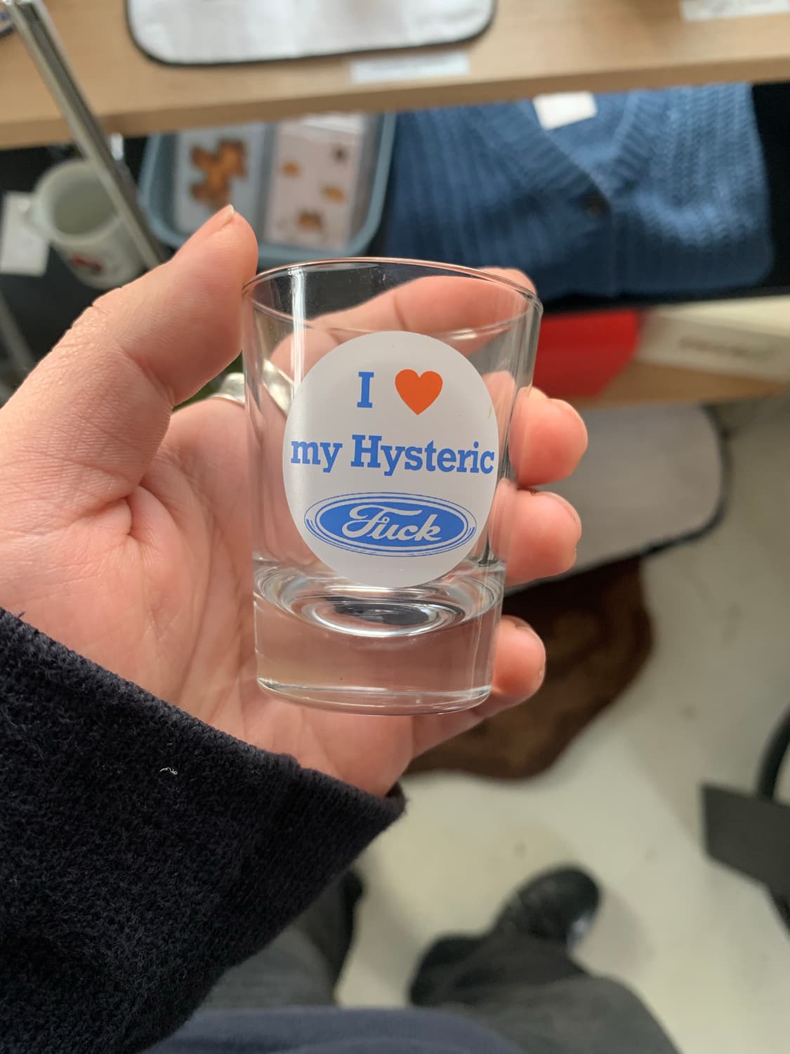 Hysteric glamour 히스테릭 글래머 유리잔 상품이미지1