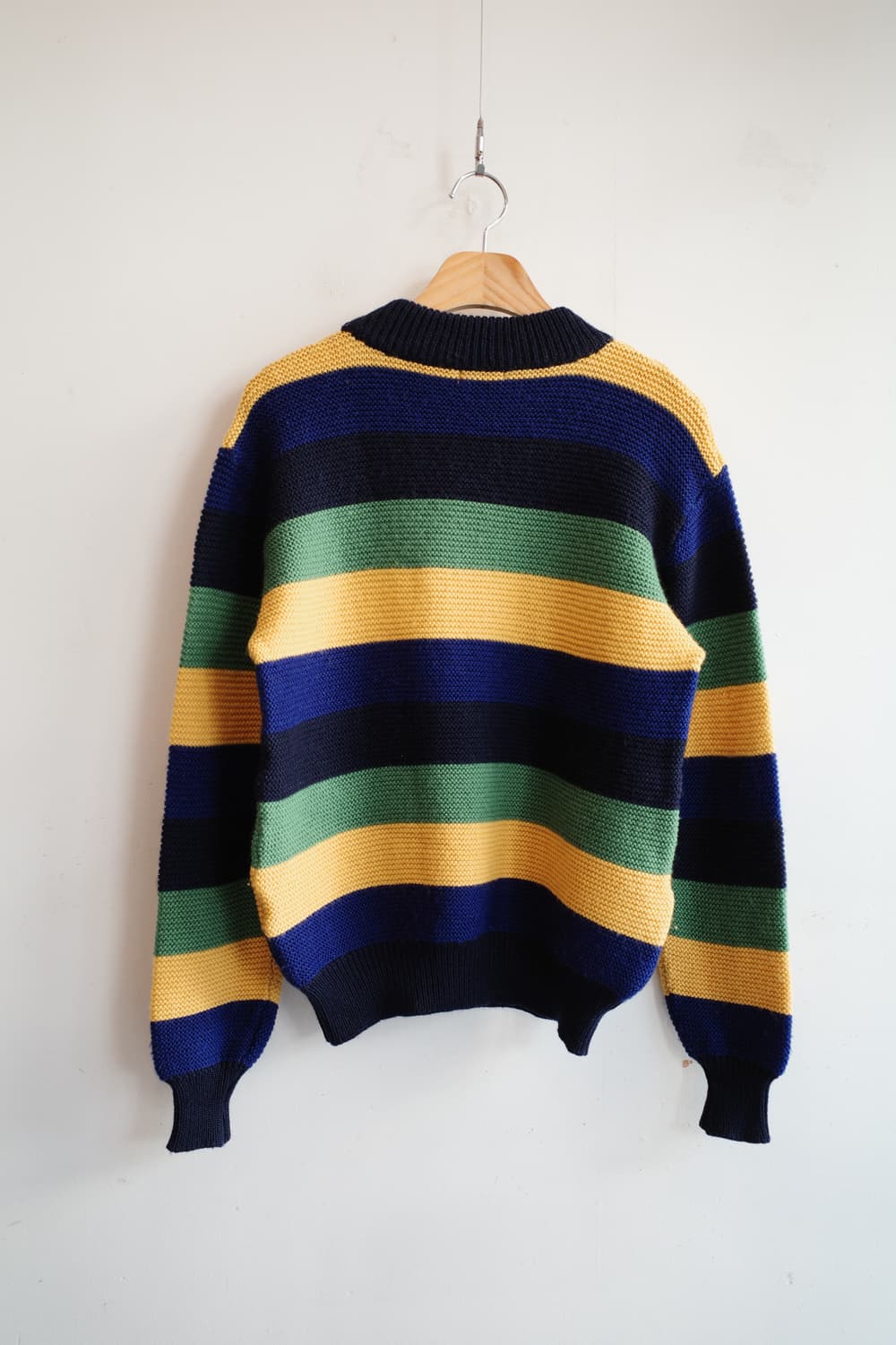 Japan brand 와펜패치 울 니트  상품이미지7