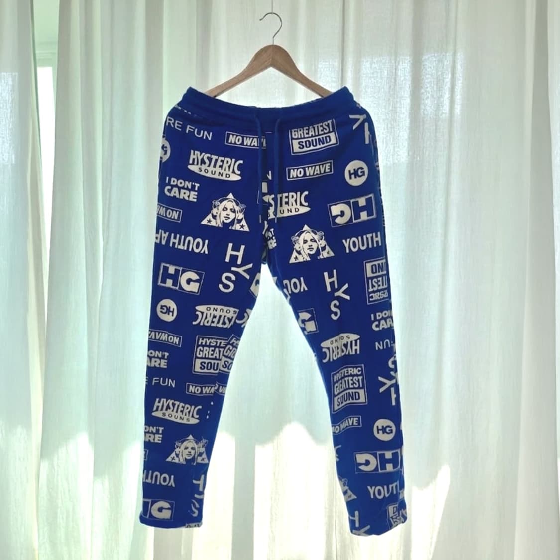 히스테릭글래머 스웨트 팬츠 상품이미지1