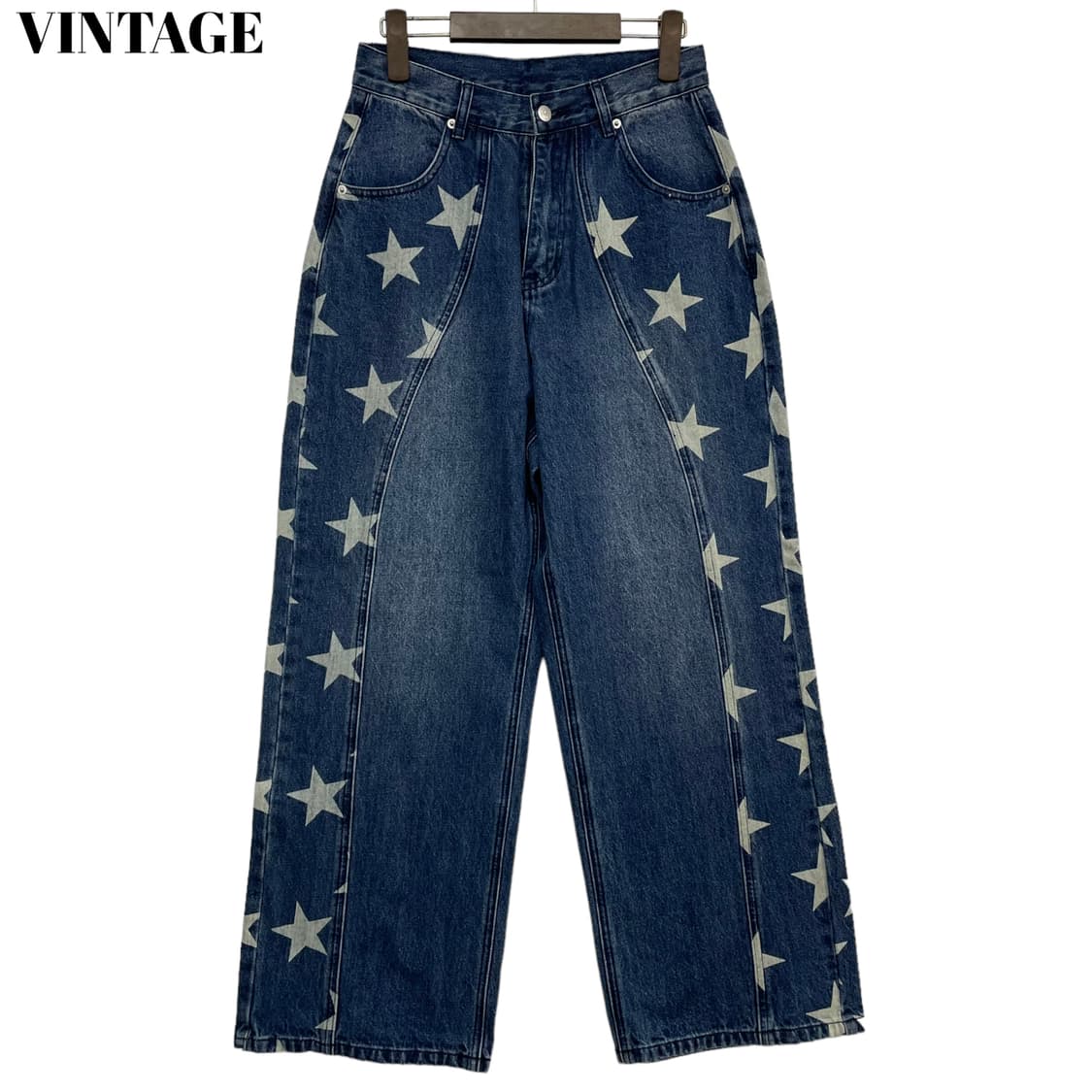 Vintage Star Wash Denim Pants 상품이미지1