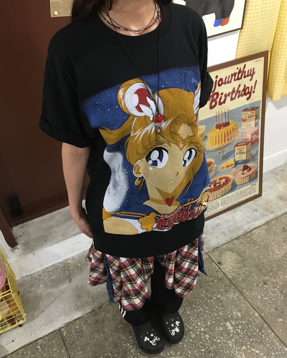 무료배송) SAILOR MOON VINTAGE TOP 상품이미지8