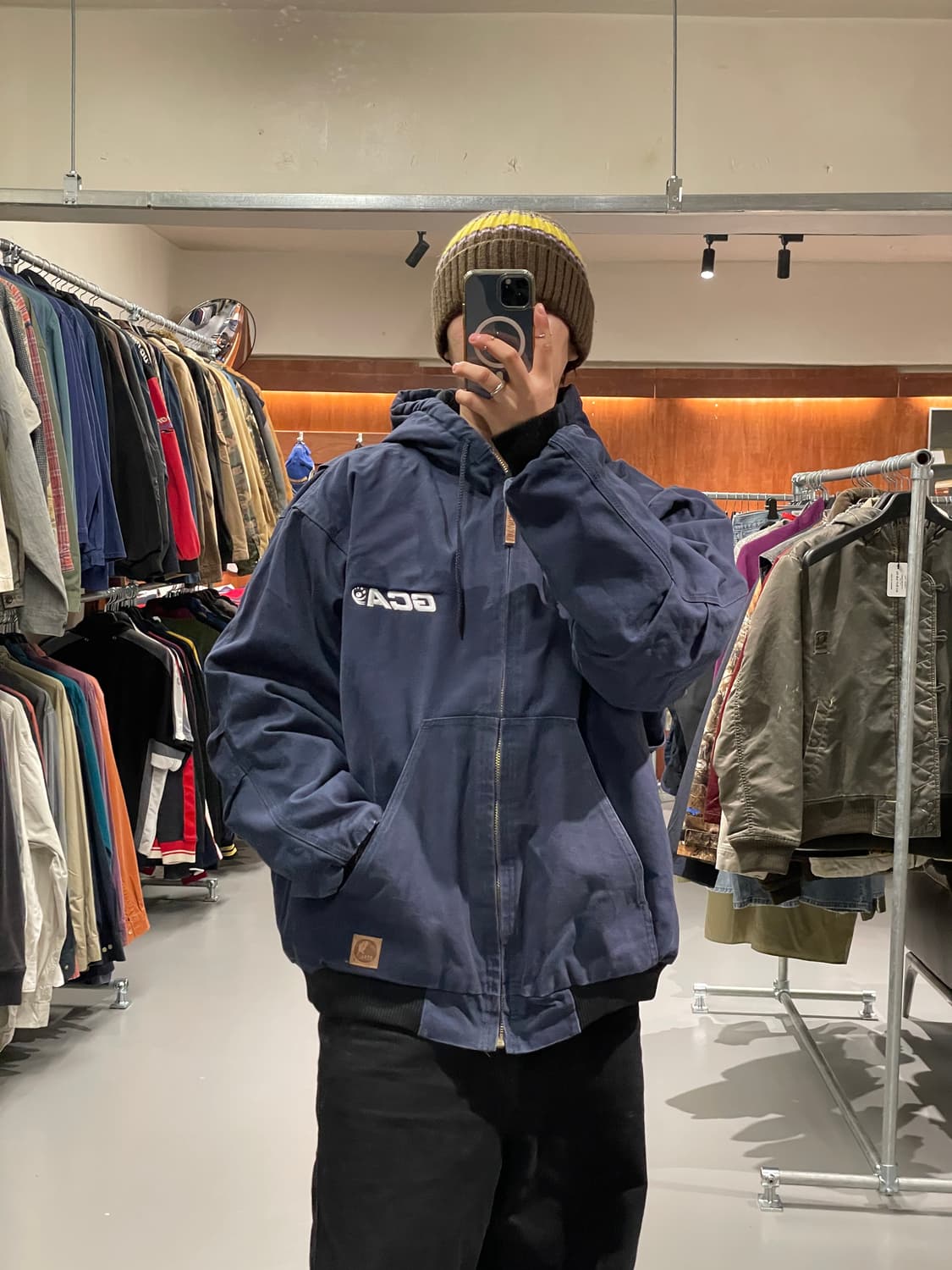 빈티지 엑티브 후드 자켓   상품이미지4