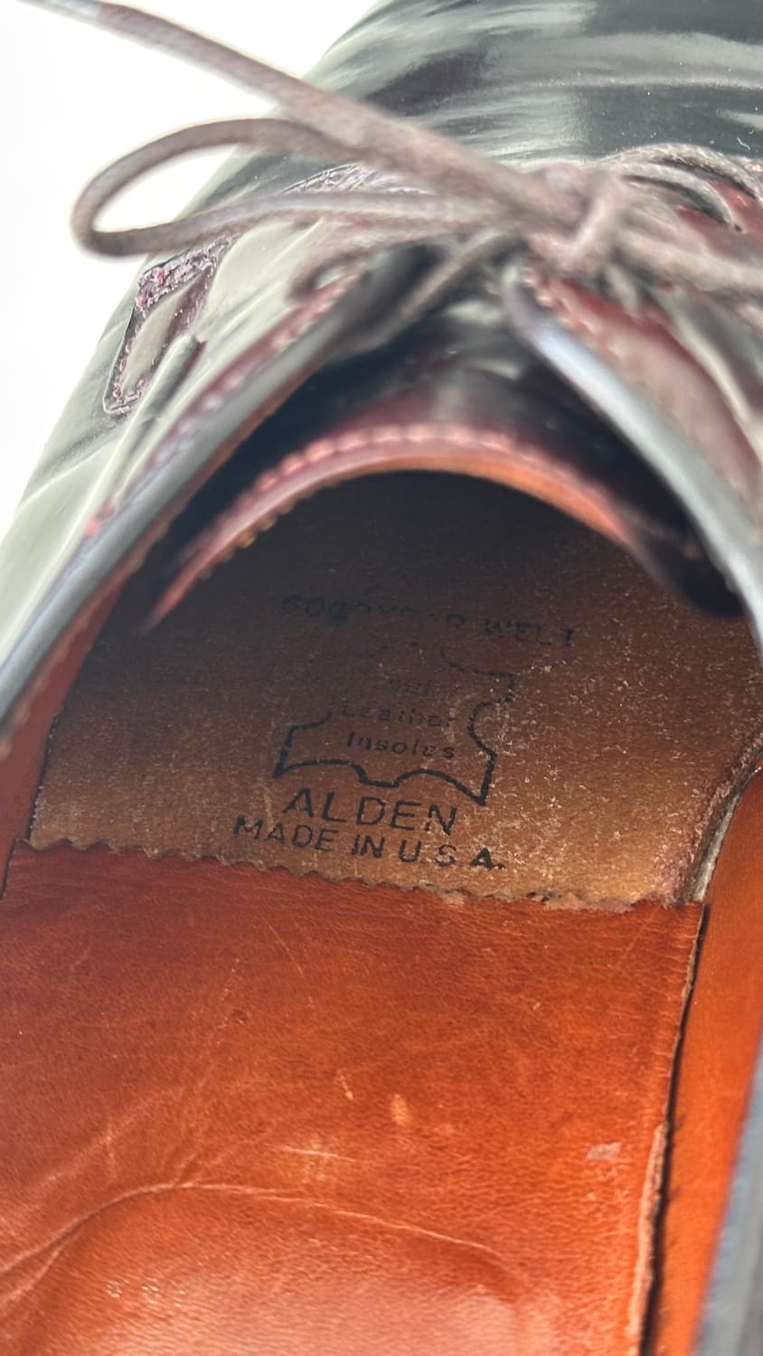 Alden 990 9D 알든 코도반 (슈트리 포함) 상품이미지6