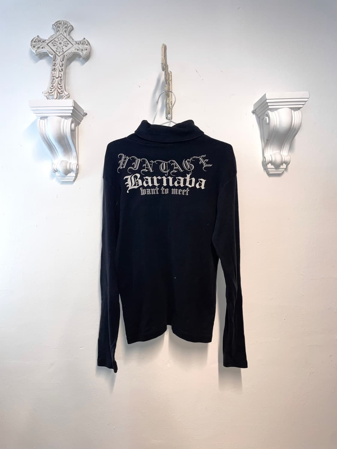 Vintage Gothic Turtleneck Long Sleeve 상품이미지5