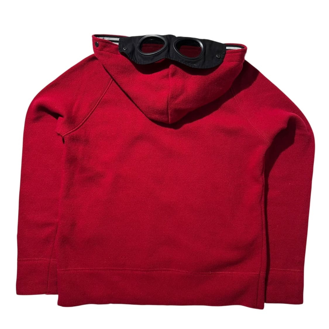 CP컴퍼니 고글 투웨이 니트 후드집업 상품이미지3