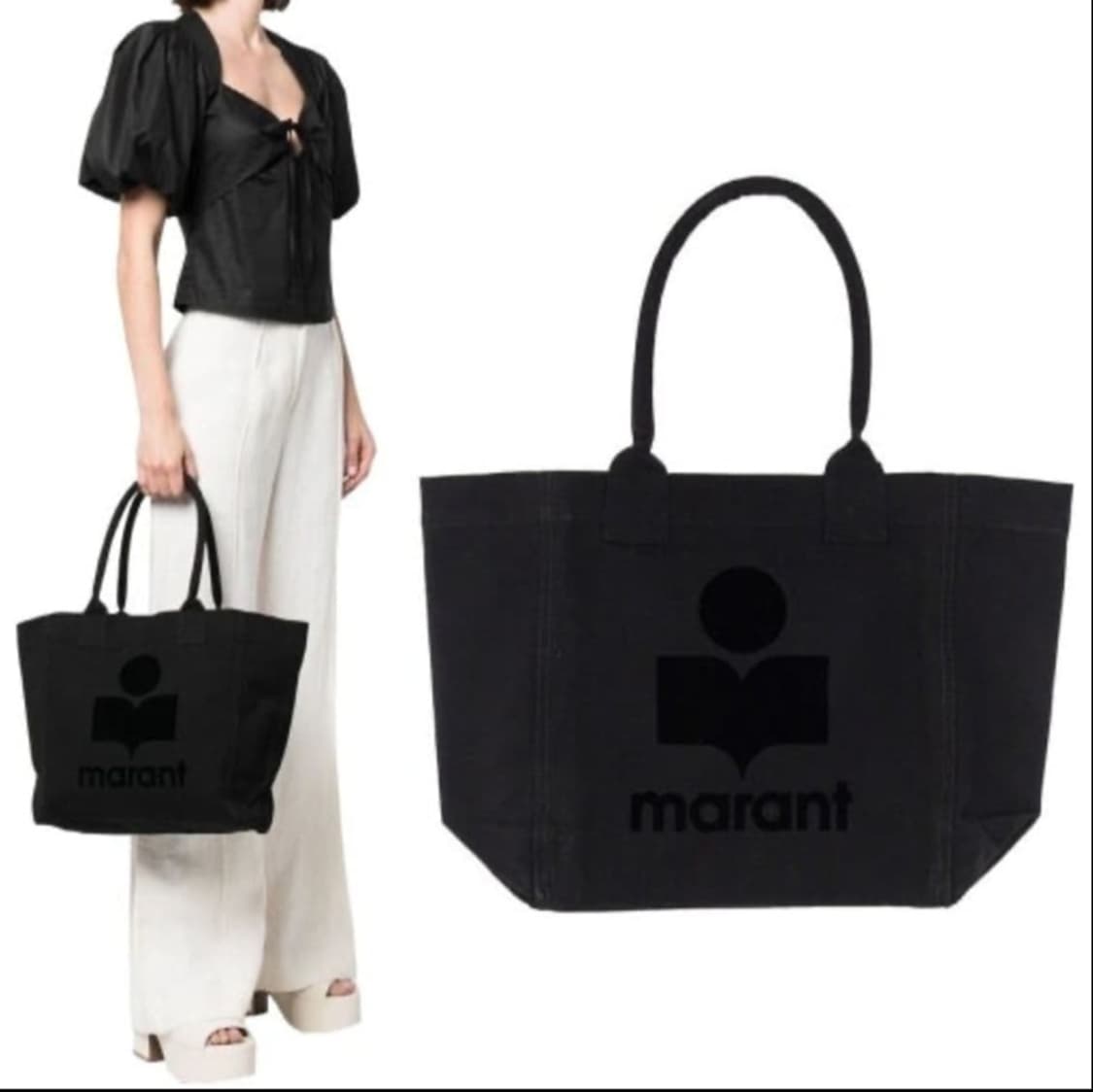 이자벨마랑 옌키 에코백 캔버스백 상품이미지4