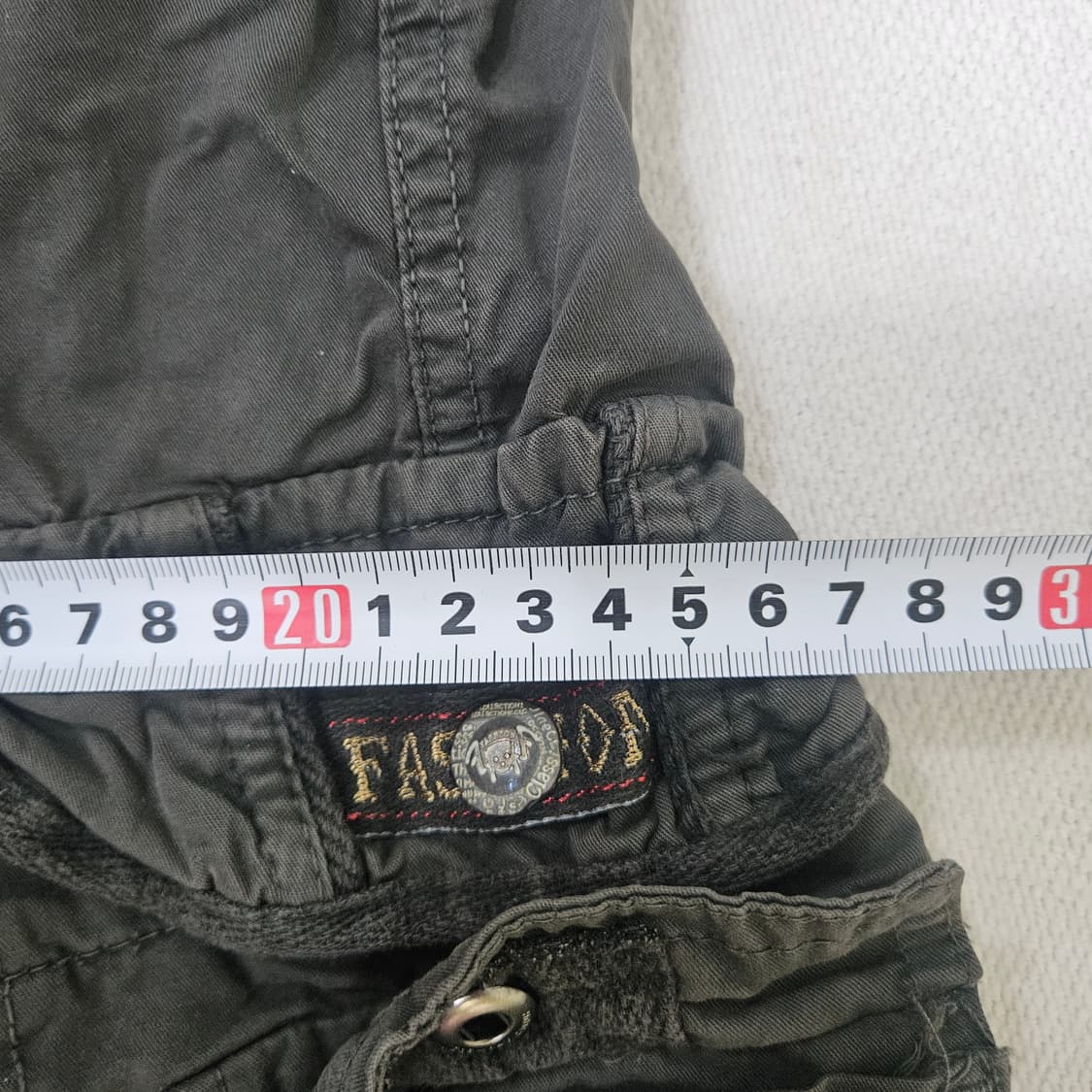 34 D.G.WANGZI 카고 7부 팬츠 0303Y 상품이미지5