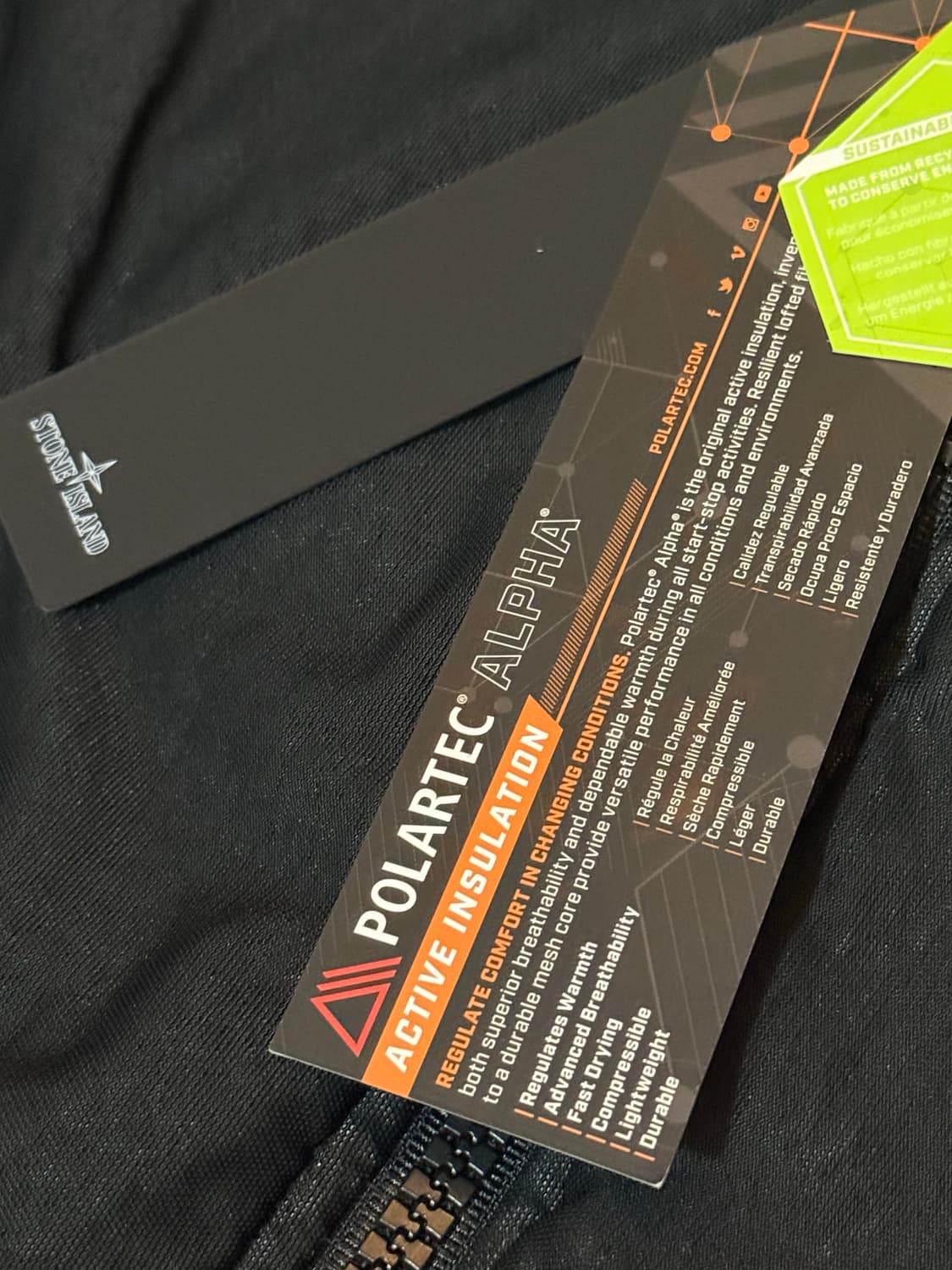 스톤아일랜드 쉐도우프로젝트 메쉬 자켓 상품이미지4