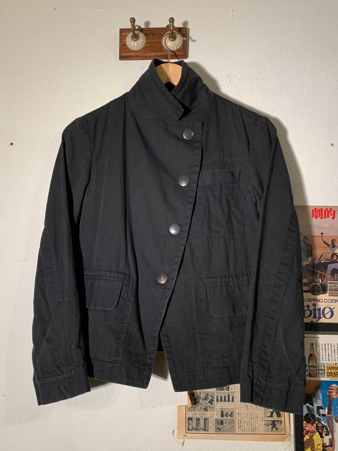 비비안웨스트우드 앵글로마니아 사선버튼 백 셔링 아티잔 테일러드자켓 상품이미지1