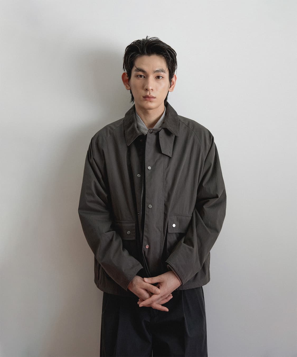 어나더오피스 네오 브리티쉬 자켓 그래파이트 2 size 상품이미지1