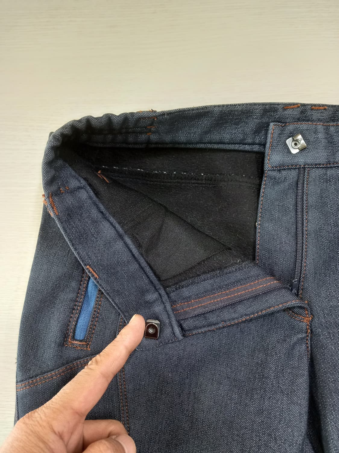 26 Kantukan Kor 기모 스판 일자진 진청 26-604 상품이미지6