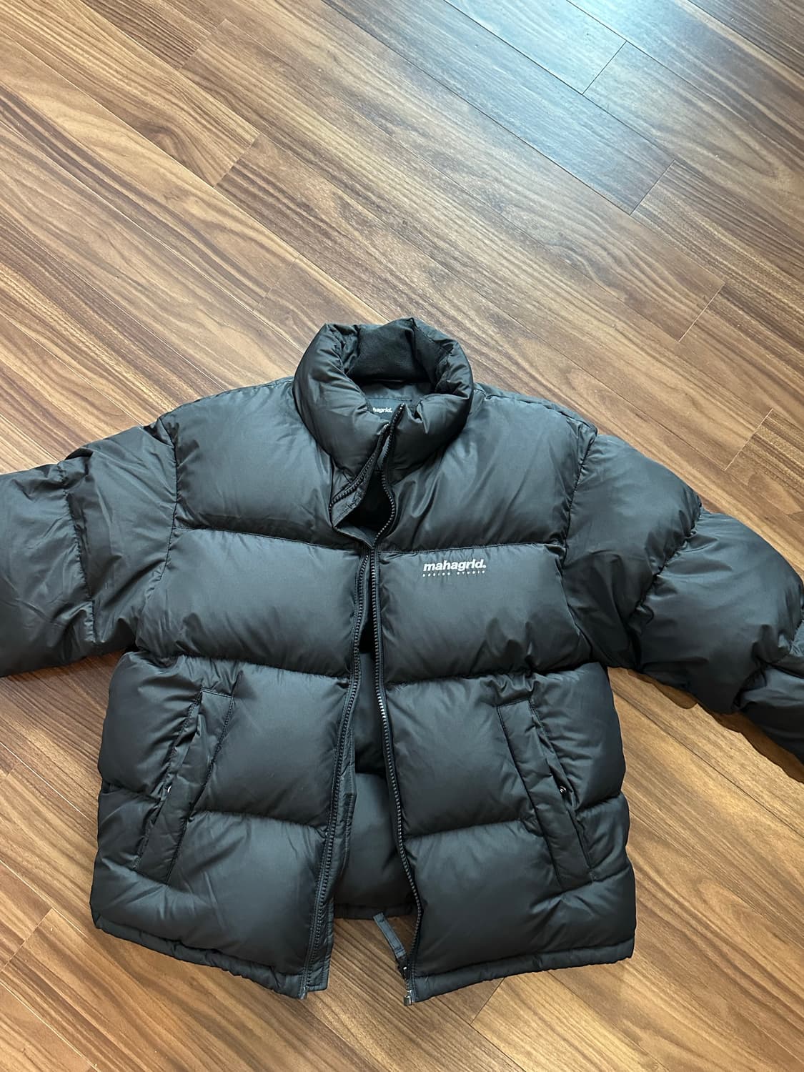 Mahagrid 덕다운 패딩 블랙 S 상품이미지1