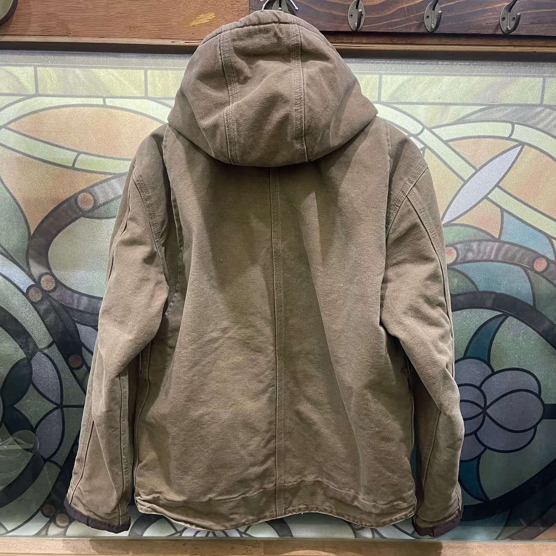 칼하트 후드 쉐어링 자켓 상품이미지9