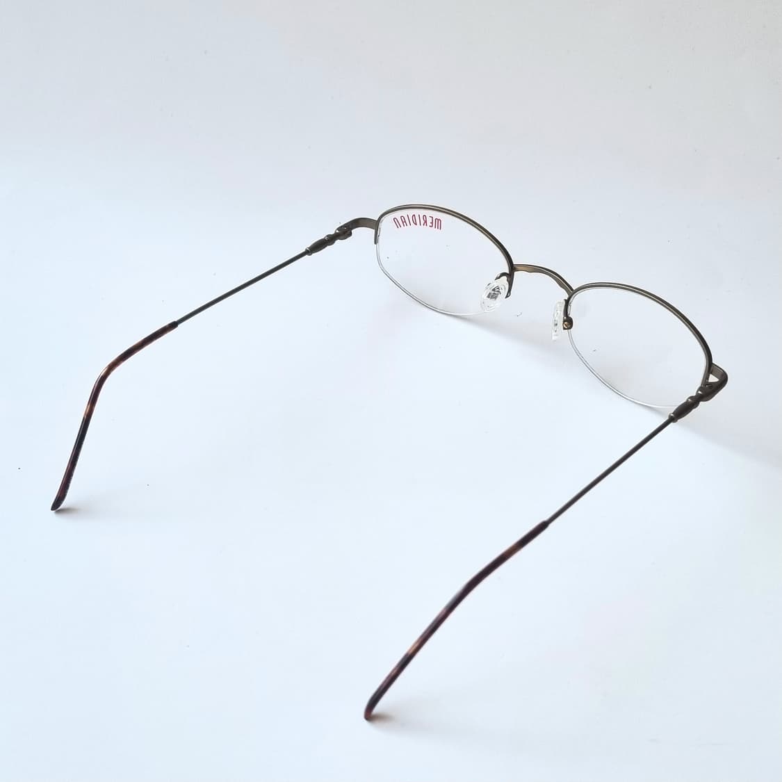데드스탁 엔틱 오벌안구 반무테 안경테 550 상품이미지6