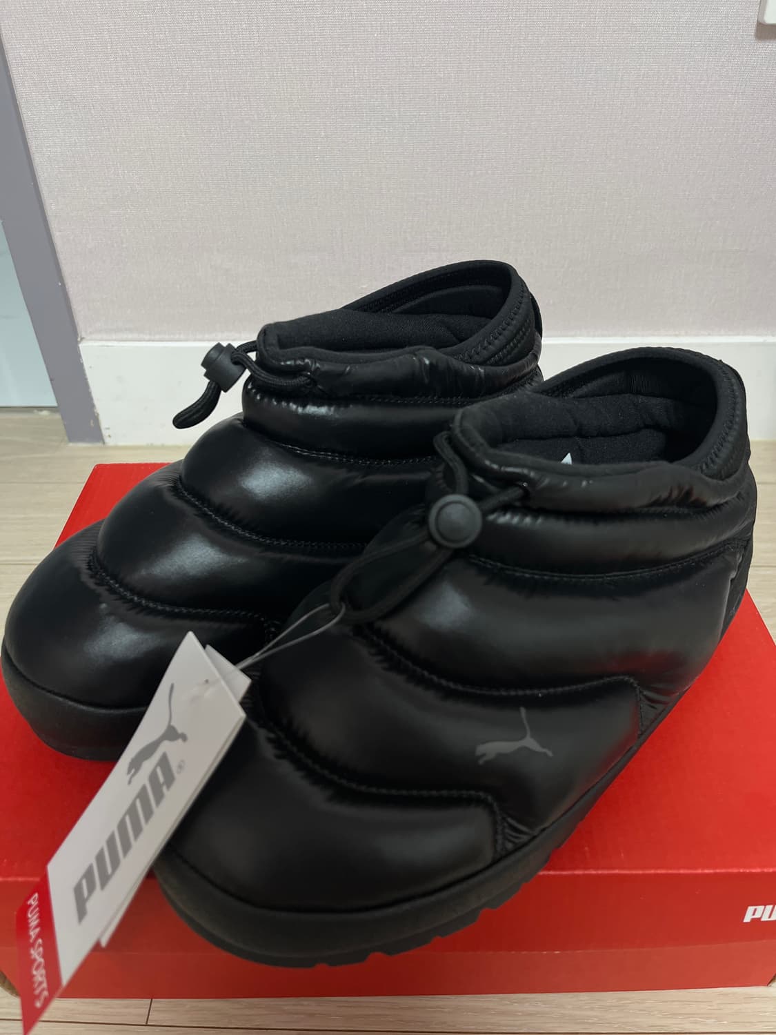 푸마 터프 테라 미드 글로스 블랙 260 상품이미지1