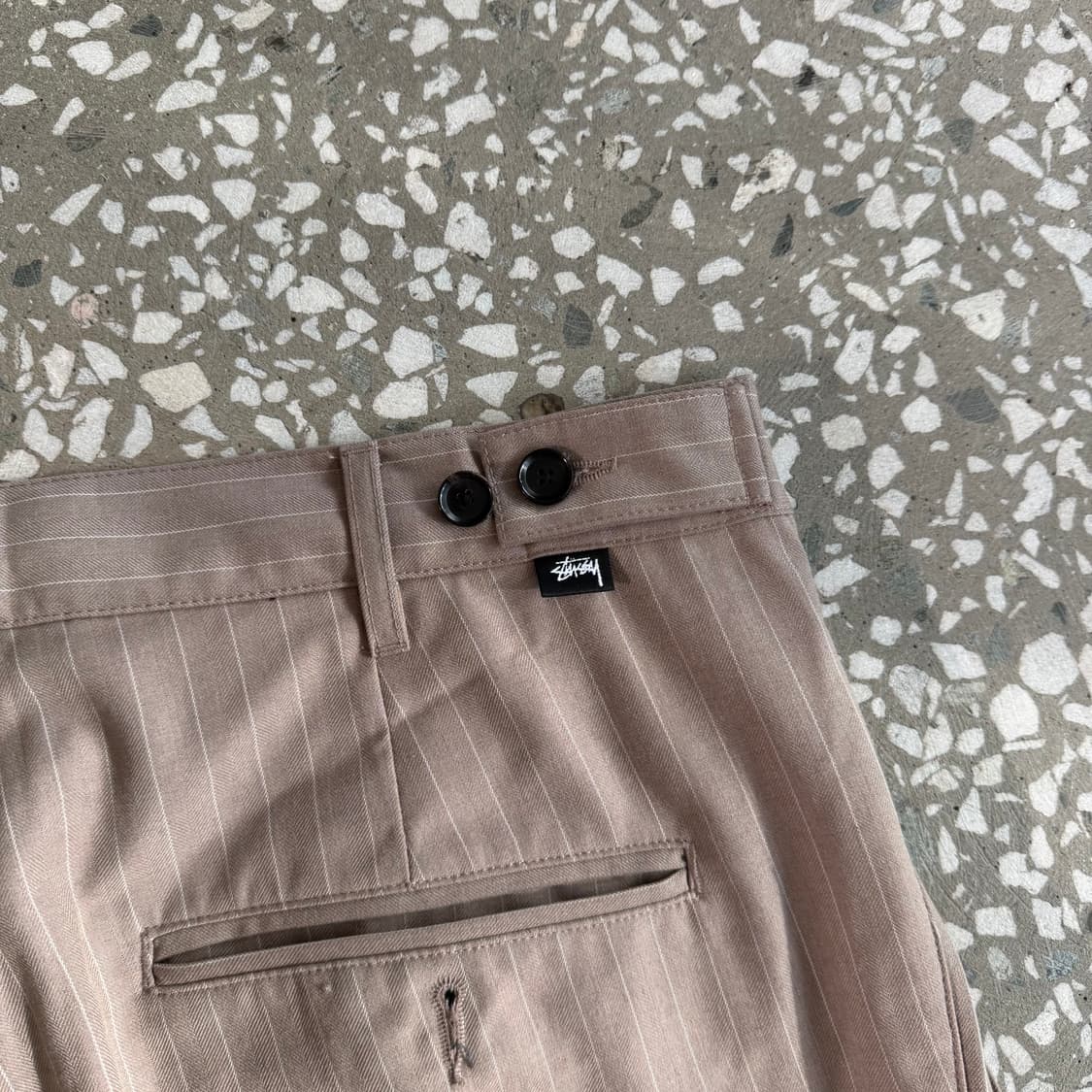 스투시 스트라이프 팬츠 상품이미지8