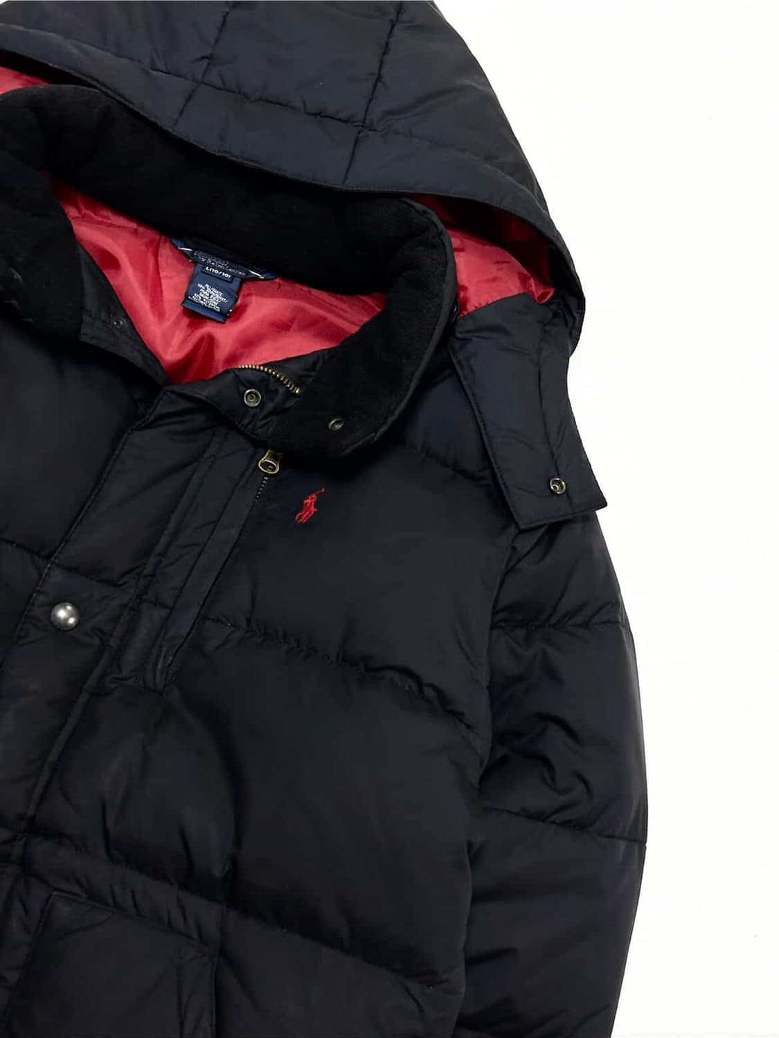 폴로 레드포니 블랙 패딩 상품이미지6