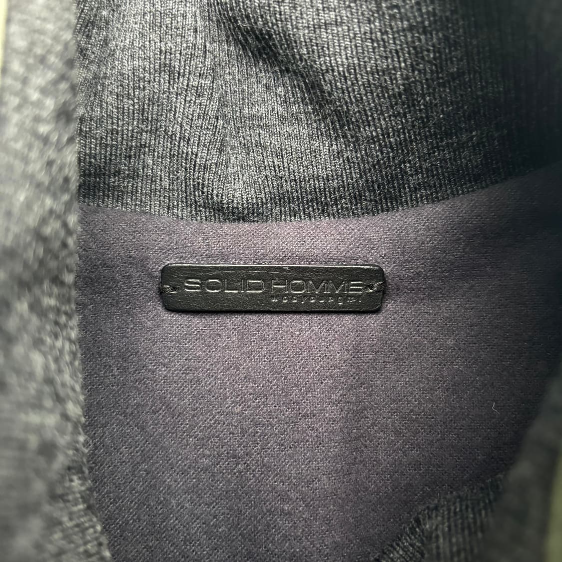 솔리드옴므 투웨이 램스킨 레더 자켓 M 상품이미지7