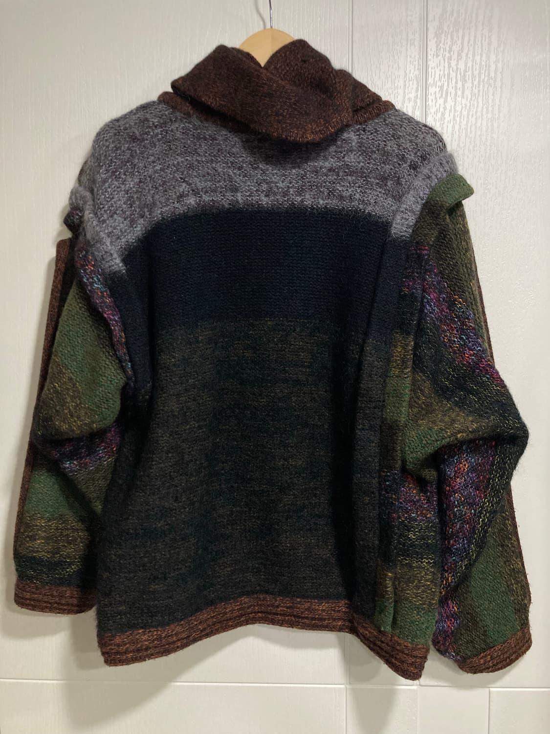 빈티지 3D 머플러 니트 상품이미지6