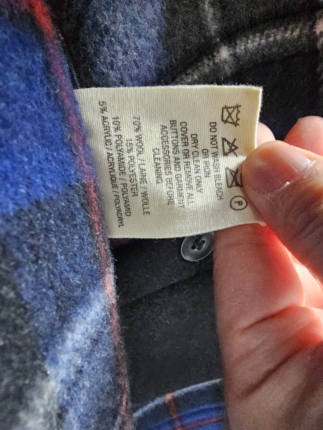 런던트레디션 더플코트 챠콜색상 42사이즈 상품이미지3