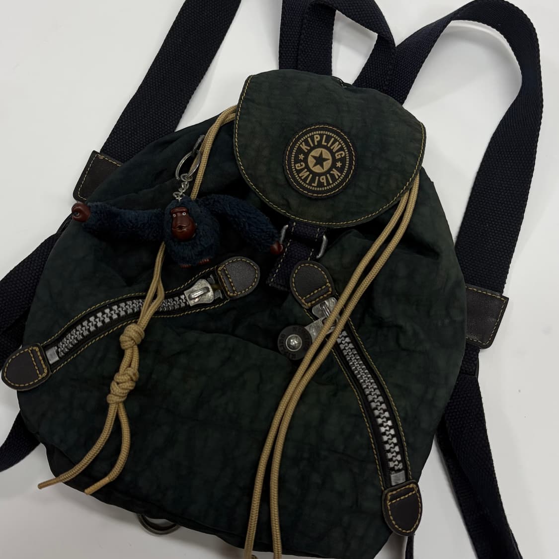 키플링 Y2K 빈티지 복조리 미니 백팩 상품이미지2
